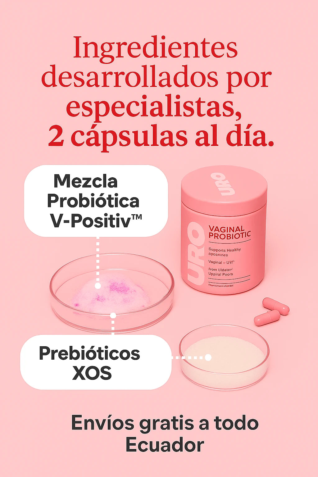 URO PROBIOTICS - Equilibrio Íntimo 3x2